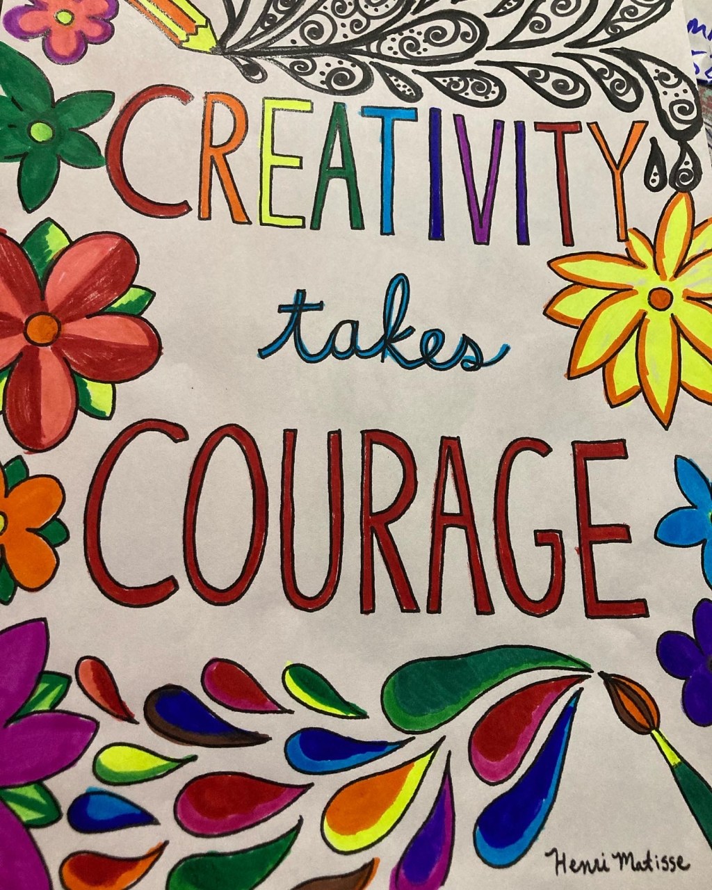 Creativity Takes Courage